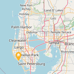 Skyline of Madeira Beach on the map